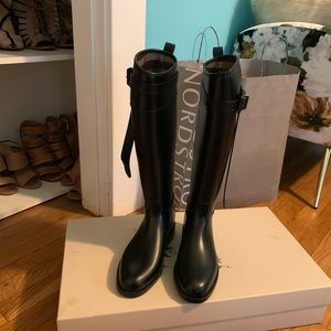 New Burberry rain boots and riding boots